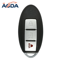 Clé de véhicule intelligente pour Nissan, télécommande à 3 boutons, clé de voiture 315 MHz, puce ID46 CWTWB1U808
