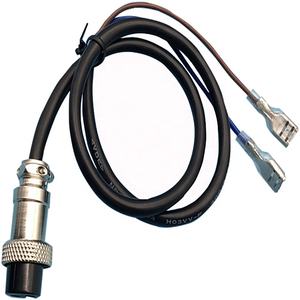 2-polige umspritzte Kabel baugruppen M16 Strip 500mm Aviation Plug umspritzte Drähte - Product Image 1