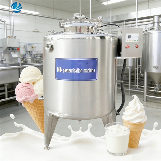 500L Egg Pasteurizer and Chiller Integrated Machine SUS304 Automatic Liquid Egg Pasteurization Production Line for Food Factory