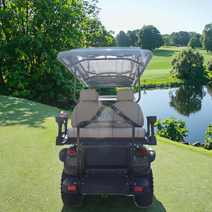 Mobil Golf Listrik 6 Kursi Energi Baru 2025, <span class=keywords><strong>Motor</strong></span> <span class=keywords><strong>AC</strong></span> 72V, Baterai Lithium, Jarak Tempuh 70-90km, Kemampuan Naik Lereng 15-20 Derajat - Product Image 5