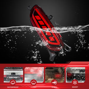 En Stock, Envío en 3 Días, Luces Reflectoras LED de 12v para Parachoques Trasero, para Mazda CX-3 <span class=keywords><strong>CX3</strong></span> 2015 2016 2017 2018 2019 2020 - Product Image 2