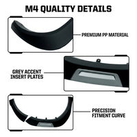 Élargisseurs d'ailes moulés par injection ABS, garde-boue pour Hilux REVO Pickup Truck 2016-2020, amélioration extérieure Série XRS