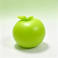 Krokant fruit squishy appel speelgoed appel stressverlichtend squishy speelgoed bouwsteen zintuiglijk speelgoed knapperig knisperend geluid knijpspeelgoed