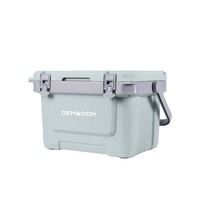 LIHENG Glacière isotherme portable 22L en PP pour camping, pique-nique, chasse - Étanche et rotomoulée