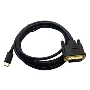 1.8M Chiều Dài Loại C USB-C Nam Sang <span class=keywords><strong>DVI</strong></span> 24 + 1 Bộ Chuyển Đổi Cáp Sang Loại C Nam Cho Máy Chiếu/TV - Product Image 2