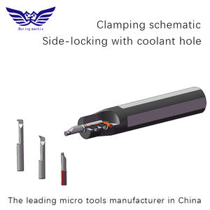 Mini mani Micro barre filo strumento di tornitura personalizzabile OEM piccola barra utensile con carburo posteriore cementato alesatrice Cutter - Product Image 6