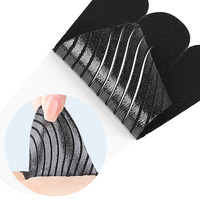 Bandes de kinésiologie pré-coupées en coton élastique pour la fixation et le soutien des muscles du pied, prévention de la friction, bandage sportif