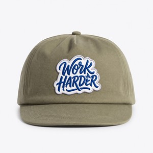 Gorra de Béisbol de 6 Paneles con Etiqueta Tejida con Logotipo Personalizado, Gorras de Sarga de Algodón con Visera Curva, Proveedor Mayorista de Fábrica - Product Image 2