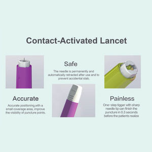 เข็มเก็บเลือดเพื่อความปลอดภัยในการเก็บรวบรวมโลหิตใช้ความดัน18กรัม21กรัม23กรัม26กรัม28กรัม30กรัม - Product Image 4