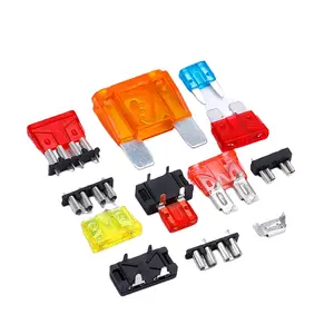 Custom Wire Length Slow Fuses 20 30 40 50 60 70 80 100Amp 32V Waterproof Blade Fuse Relay Maxi Fast Fuse Holder