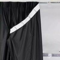Rideaux Occultants de Luxe en Taille et Couleur Personnalisées pour Fonds de Scène, Mariages, Studios de Danse et Cantonnières
