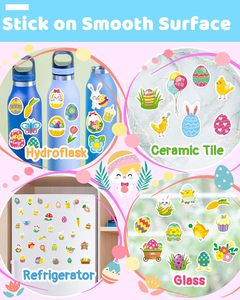 Reusable Sticker <strong>Book</strong> for Toddlers, Toddler Travel Toys Activities Crafts P <strong>Easter</strong> Basket Stuffers Birthday Gifts - Product Image 3