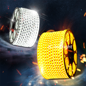 Dải Đèn Led Rgb Linh Hoạt Chống Nước Âm Nhạc SMD 110 <span class=keywords><strong>DMX</strong></span> Màu Đỏ Trang Trí Ngoài Trời Ip65 <span class=keywords><strong>WiFi</strong></span> 220V 5050 V - Product Image 4