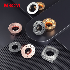 Mrcm rpmt <span class=keywords><strong>CNC</strong></span> Lathe quay cắt phay thép không gỉ công cụ công cụ có thể lập chỉ mục tungsten carbide chèn chèn - Product Image 1