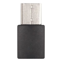 Adaptador WiFi USB Mini de 600Mbps, Doble Banda 2.4G/5G, Tarjeta de Red RTL8811AU para Computadora de Escritorio y Portátil