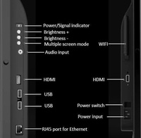 Envisual P2 640mm X 1920mm Intérieur LED Miroir Écran Affichage WiFi 4G Contrôle Numérique Signalisation Panneau Publicitaire pour Centres Commerciaux