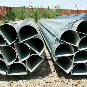 कारखाने प्रत्यक्ष कस्टम आकार के स्टील ट्यूब अंडाकार खंड एमएस पाइप 6 मीटर लंबाई काटने प्रसंस्करण सेवा के साथ - Product Image 2