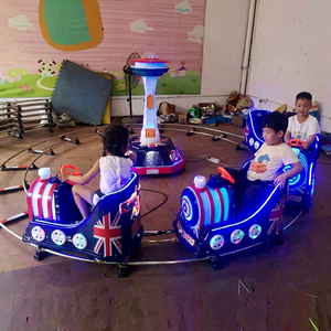 รถไฟฟ้าขนาดเล็กใหม่สำหรับเด็กอายุ 6 ปีขึ้นไป ปลั๊กแบบ EU ใช้ได้ทั้งในร่ม/กลางแจ้ง รับน้ำหนักได้ไม่เกิน 100 กก. เหมาะสำหรับใช้ในห้างสรรพสินค้า ขายส่ง - Product Image 1