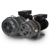 Pompe sèche 6.8/10.6 cfm(60Hz); 5.7/8.8 cfm(50Hz) Pompe à vide série GWSPS 100% pompe à vide à défilement sans huile