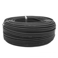 Câble solaire industriel en cuivre étamé double, isolation XLPO, indice de protection IP67, tension CE pour système d'énergie solaire H1Z2Z2-K