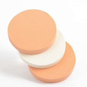 Éponge de maquillage ronde en latex 90x15mm, douce, lavable, pour poudre et blush, applicateur pour le visage - Product Image 4