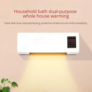 <span class=keywords><strong>Calentador</strong></span> de Aire Eléctrico PTC Blanco RC 2 en 1, Calefacción Automática, Montaje en Pared, Control Remoto, Portátil, para Hogar y Garaje, OEM 1200-1800W 299 - Product Image 2