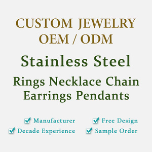 โรงงานผลิตเครื่องประดับ DIY รับผลิตแบบ OEM ODM ออกแบบตามสั่ง ชุดเครื่องประดับแฟชั่นจี้รูปกางเขนชุบทองสำหรับผู้ชายและผู้หญิง - Product Image 4