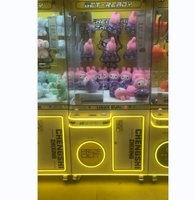 Machine à poupées en peluche à monnayeur avec carte mère standard, en plastique, garantie 1 an