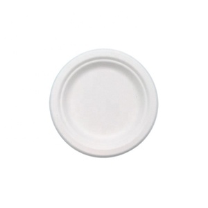Desechables biodegradables 100 bagazo pequeña bola de masa <span class=keywords><strong>salsa</strong></span> plato placas - Product Image 6