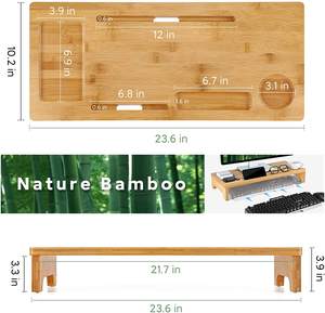 Подставка для монитора из натурального бамбука - Product Image 5