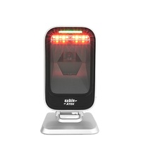 Escáner de Código de Barras 2D AK-9208H USB RS232 para Linux, Windows, Android, MAC, Compatible con Códigos Recubiertos, Códigos de Pago Telefónico, Gran Angular y Largo Alcance