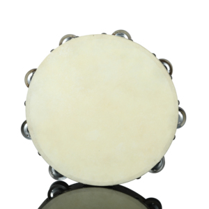 YONGXIN Tamborín Infantil de Doble Fila de Bambú Natural y Metal sin Cabeza con Piel de Oveja de 8"-10" Hecho en China con Opción de Logotipo Personalizado - Product Image 2