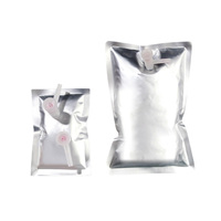 Sac de stockage de gaz en aluminium Degao, valve simple/double, 1L 2L, étanche, film composite multicouche, capuchon argenté, échantillonnage de gaz