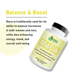 Factory First Hand Source Maca Capsules <b>Supplement</b> for Fitness Body Wellness Helps Manage Daily Tension And Sustain Capsules - Product Image 5