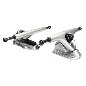 Puissant ressort en alliage d'aluminium <span class=keywords><strong>Surf</strong></span> <span class=keywords><strong>Skate</strong></span> Trucks CX7 Surfskate Surfboards Silver <span class=keywords><strong>Carver</strong></span> Truck Surfboard Truck - Product Image 2