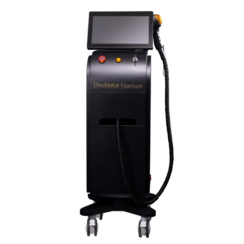 808nm Diode Laser Hair Removal Machine Effective Fast Flaw less Hair Remover Ice Titanium