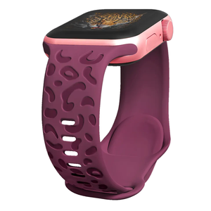 Ultra Series 9-1 Bandas de reloj de silicona Diseño grabado Transpirable Compatible con modelos de reloj inteligente 40mm 45mm-Mujeres Hombres - Product Image 1