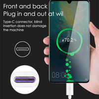 Cable de Datos USB C de Alta Velocidad 5A Personalizado de PVC, Cable de Carga Rápida Tipo C de 1m 2m 3m, Cable USB-C para Teléfonos Móviles y Computadoras