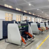 Machine à fabriquer des sacs en papier Flexo de la marque ROKIN avec fond en V et fenêtre