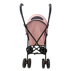 JXB Trendy Designs <span class=keywords><strong>Poussette</strong></span> pour animaux de compagnie rose à prix abordable avec roues de direction réglables à 360 degrés - Product Image 2