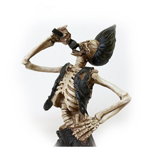 Polyresin Rocker Skeleton รูปปั้นโครงกระดูกรูปหินวันตาย - Product Image 2