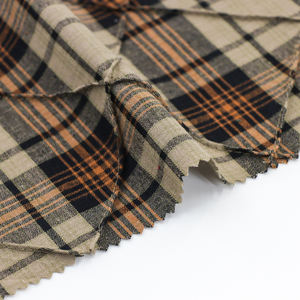 Производство одежды, окрашенная плетеная ткань в клетку, 100% хлопчатобумажная жаккардовая клетчатая ткань для рубашек и пиджака на заказ - Product Image 4