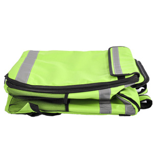 <span class=keywords><strong>Mochila</strong></span> incubadora de pizza de dos pisos con logotipo personalizado, impermeable, con puerta frontal y función de apertura superior e inferior - Product Image 5
