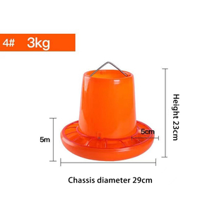 Poultry Farm Feeder <strong>Chicken</strong> Fowl Hopper Feeder Automatic Plastic Poultry <strong>Bulk</strong> Feeders - Product Image 6