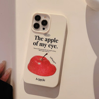 Coques de téléphone portable Goucadi en TPU rouge antichoc style INS pour modèles 11-15, idéales pour la veille de Noël