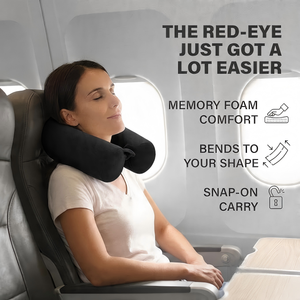 Almohada de Viaje de Espuma Viscoelástica Personalizada para Aviones, Almohada para Dormir con Soporte para la Barbilla, Soporte Lumbar y para las Piernas - Product Image 2
