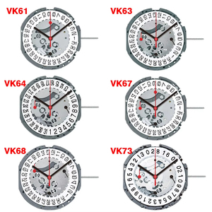 Mouvement chronographe Meca-Quartz VK68 original avec affichage de la date TMI du Japon, pièces de montre en gros pour réparation et remplacement OEM - Product Image 3