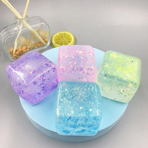 Juguetes Antiestrés de TPR con Forma de Cubo de Hielo, Novedad, Venta al por Mayor, Juguetes Divertidos para Niños - Product Image 2
