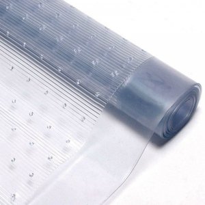 Clear Vinyl Carpet Protector Floor Roll Mat Plastic For Stairs