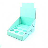 Retail Luxury Custom Brand Hard Paper Display Box for 10ml Test Tube Perfume and Metal Mini Containers Custom Display Box